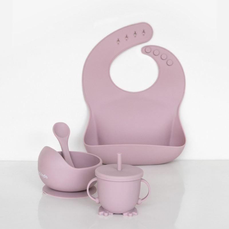 Feeding Set in Lilac