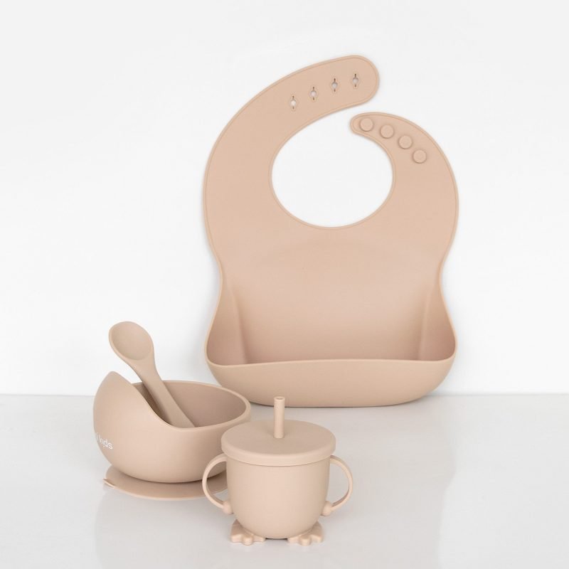 Feeding Set in Mocha